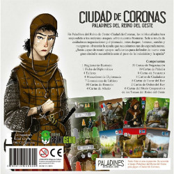 Paladines Del Reino Del Oeste Ciudad De Coronas | Juegos de Mesa | Gameria
