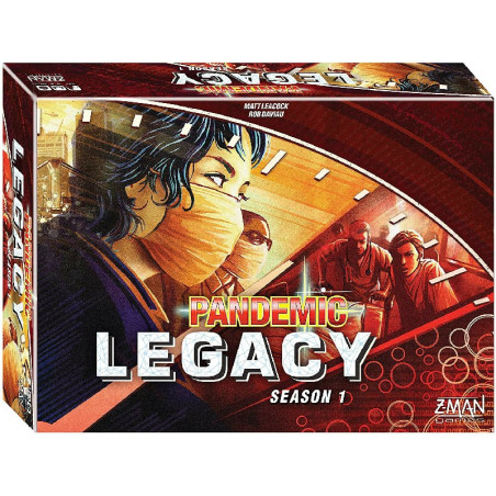 Pandemic Legacy Primera Temporada Rojo