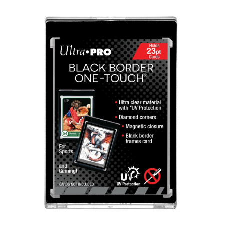 Toploader Ultra Pro 35Pt Black Border Magnetic Holder (Unitario)