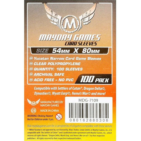 Fundas Mayday Yucatan 54X80Mm