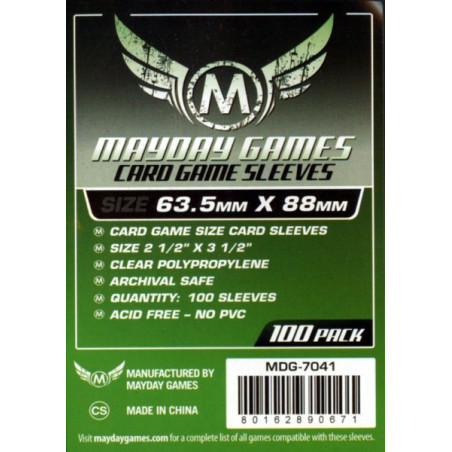 Fundas Mayday Standard 63,5X88Mm