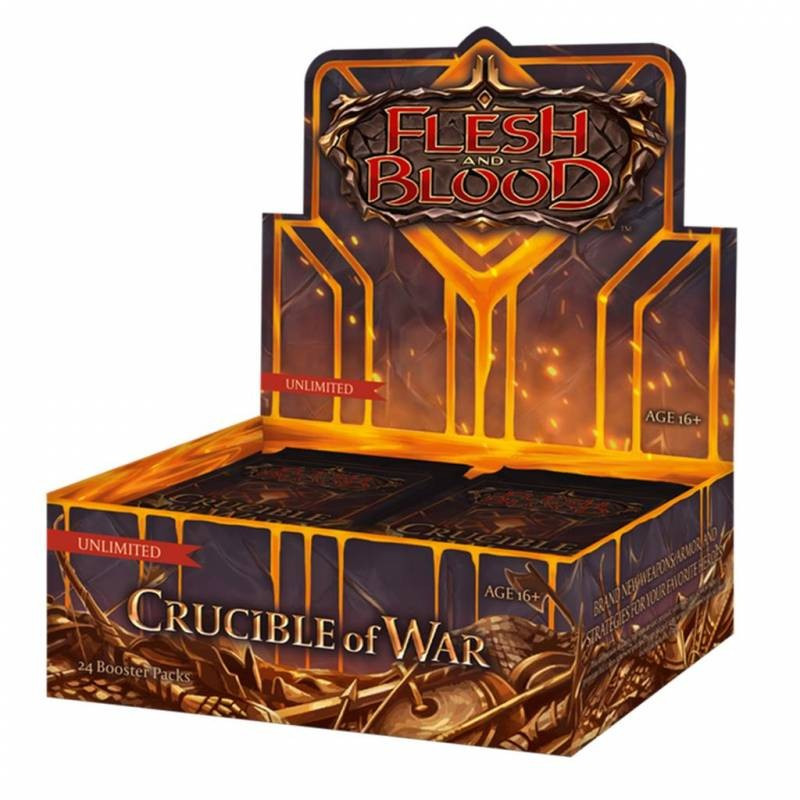 Flesh And Blood Tcg Crucible Of War Unlimited Caja | Juegos de Cartas | Gameria