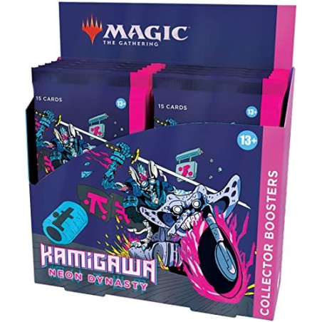 Mtg Kamigawa Neon Dynasty Caja Collector Booster Inglés