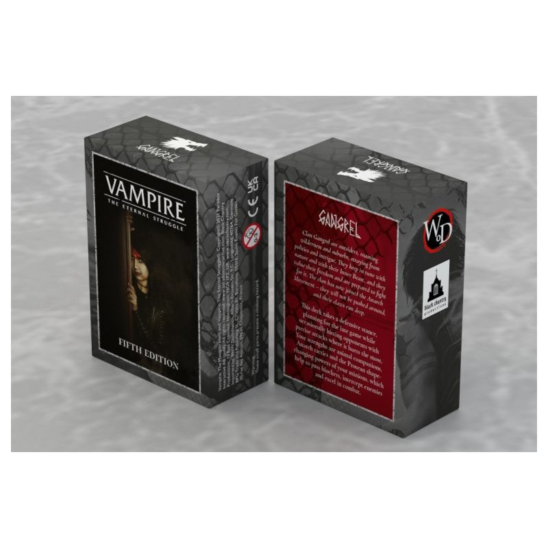 Vtes  Fifth Edition Starter Deck Gangrel Castellano | Juegos de Cartas | Gameria