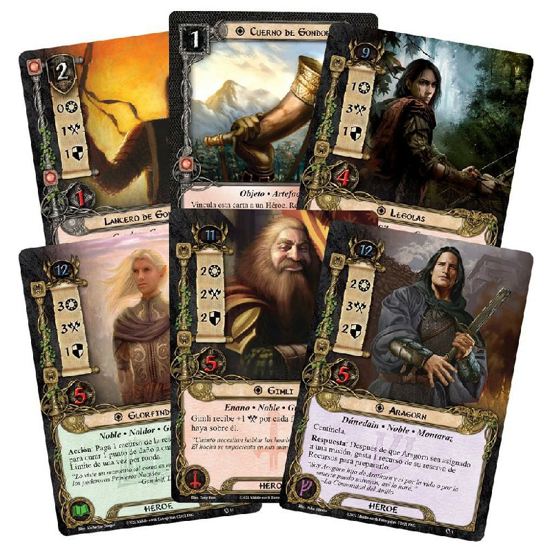 El Señor De Los Anillos Lcg Edición Revisada | Juegos de Cartas | Gameria