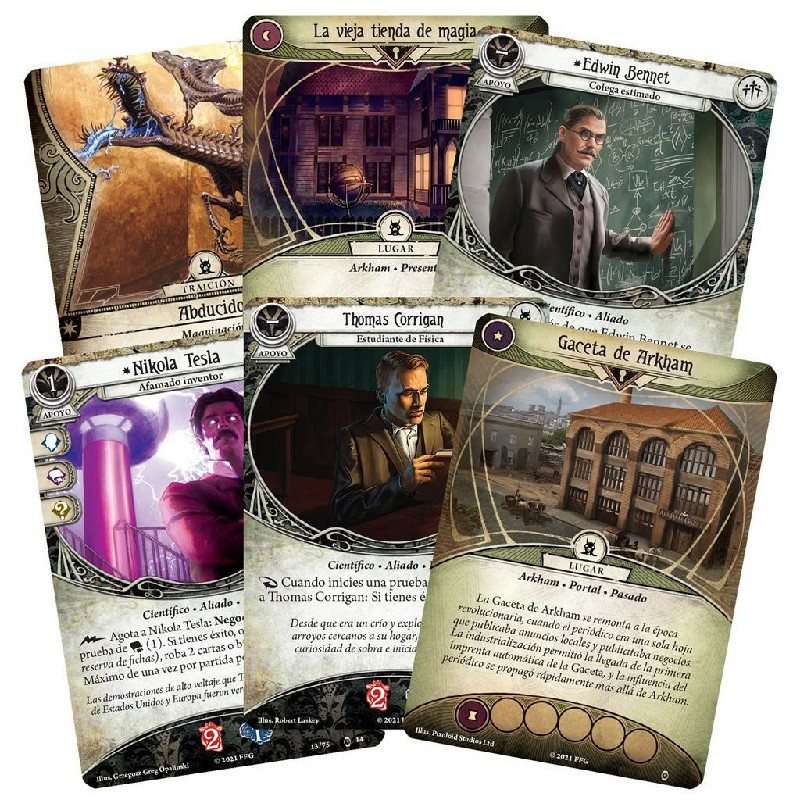 Arkham Horror Lcg Maquinaciones Por El Tiempo | Juegos de Cartas | Gameria
