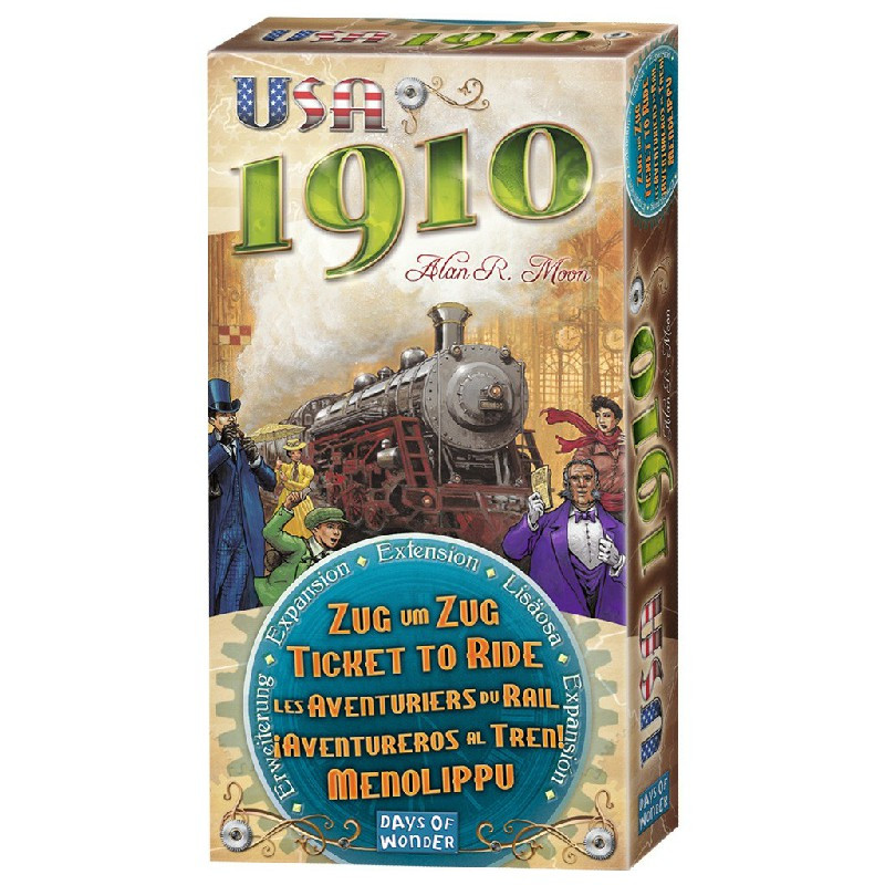 ¡Aventureros Al Tren! Usa 1910 | Juegos de Mesa | Gameria