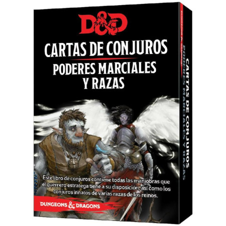 D&D 5ª Edición Cartas De Conjuros Poderes Marciales Y Razas