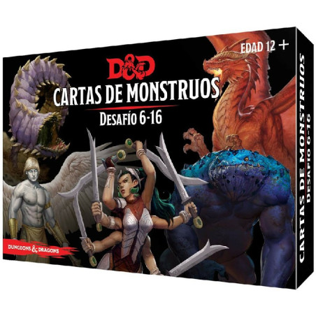 D&D 5ª Edición Cartas De Monstruos Desafío 6-16