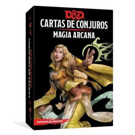 D&D 5ª Edición Cartas De Conjuros Magia Arcana