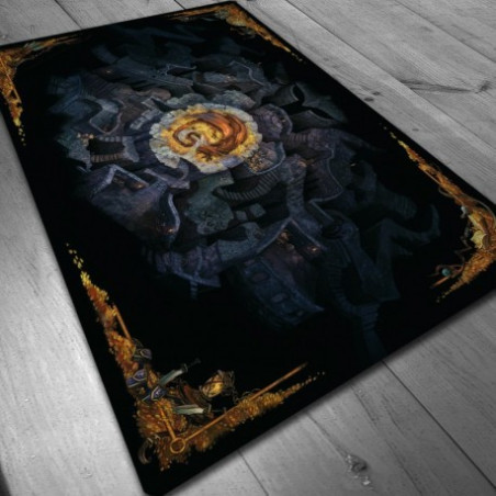 Tapete Maldito Neopreno 150x90 cm Dragón