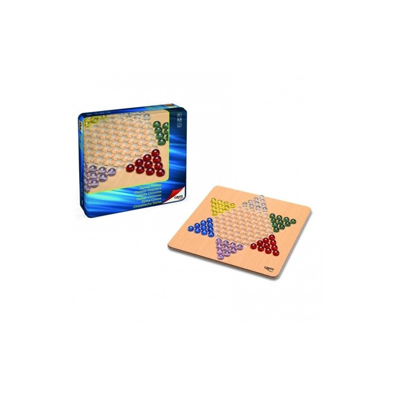 Damas Chinas Caja Metálica  | Juegos de Mesa | Gameria