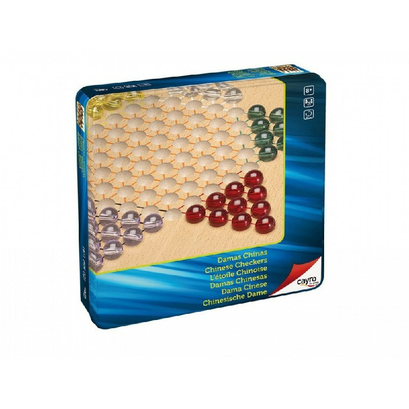 Damas Chinas Caja Metálica  | Juegos de Mesa | Gameria