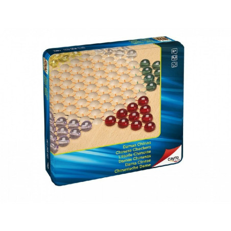 Damas Chinas Caja Metálica
