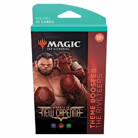Mtg Streets Of New Capenna Sobre Temático The Riveteers