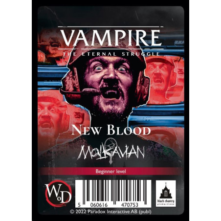 Vtes Tes Libertine New Blood Malkavian Inglés