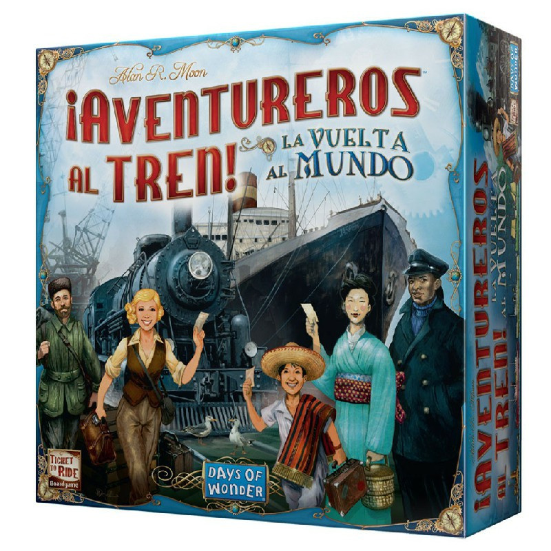 ¡Aventureros Al Tren! La Vuelta Al Mundo | Juegos de Mesa | Gameria