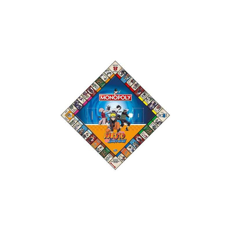 Monopoly Naruto | Juegos de Mesa | Gameria
