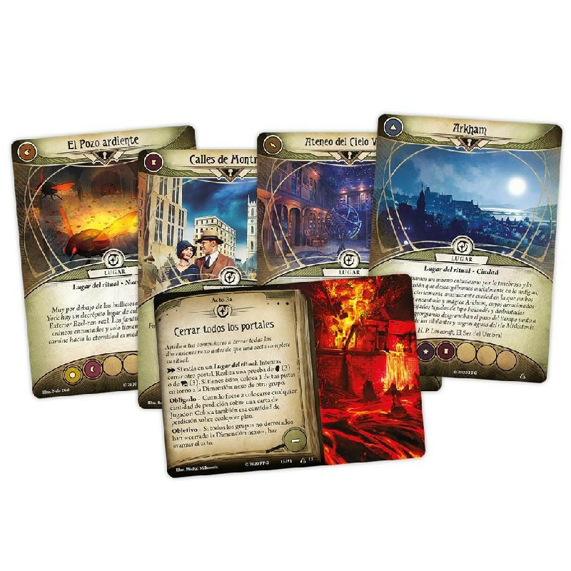 Arkham Horror Lcg La Guerra De Los Dioses Exteriores | Juegos de Cartas | Gameria