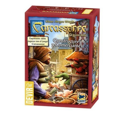 Carcassonne Constructores Y Comerciantes