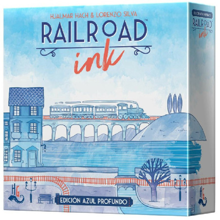 Railroad Ink Edición Azul Profundo