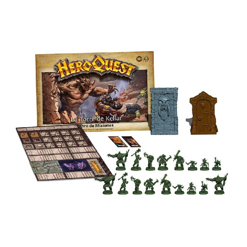 Heroquest La Torre De Kellar | Juegos de Mesa | Gameria