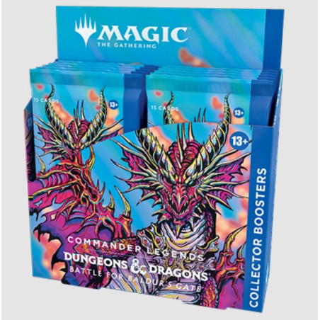 Mtg Commander Legends D&D Battle For Baldur Gate Caja Collector Inglés