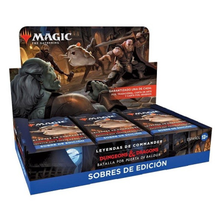 Mtg Leyendas De Commander D&D Batalla Por Puerta De Baldur Caja Set