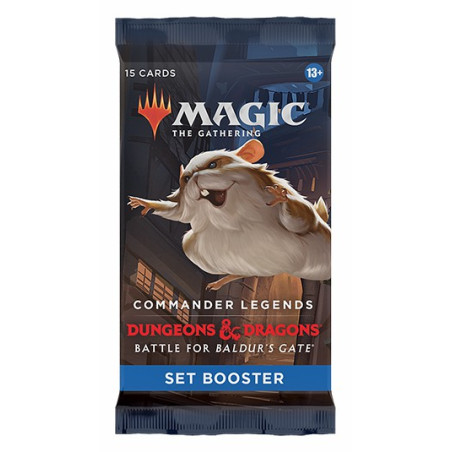 Mtg Leyendas De Commander D&D Batalla Por Puerta De Baldur Sobre Set