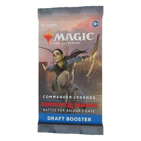 Mtg Commander Legends D&D Battle For Baldur'S Gate Sobre Draft Inglés