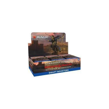 Mtg Commander Legends D&D Battle For Baldur'S Gate Caja Draft Inglés