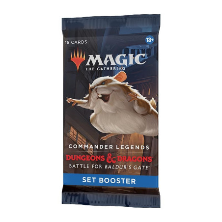 Mtg Commander Legends D&D Battle for Baldur's Gate Sobre Set Inglés