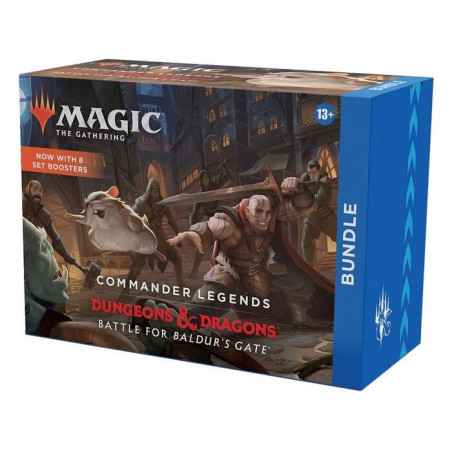Mtg Commander Legends D&D Battle for Baldur's Gate Bundle Inglés