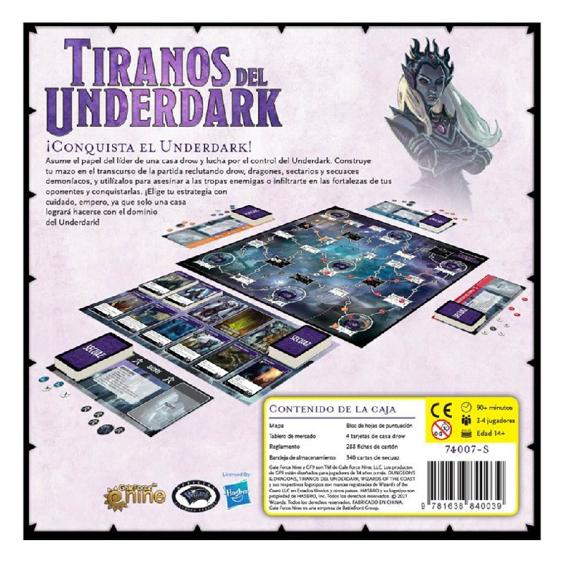 Tiranos Del Underdark | Juegos de Mesa | Gameria