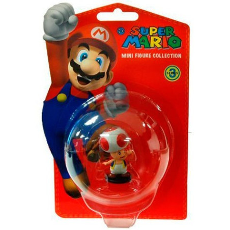 Figura Mini Super Mario Toad