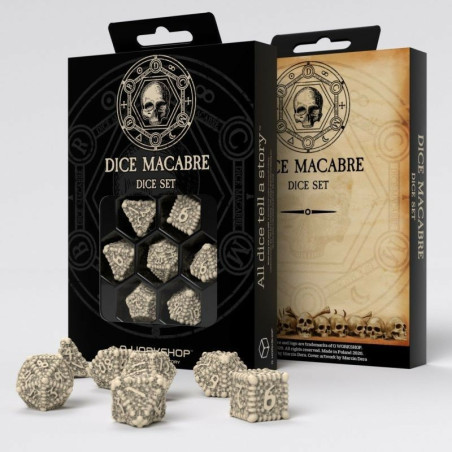Dados Q Workshop Macabre Dice Set