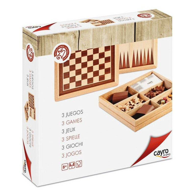 Ajedrez Damas Y Backgammon | Juegos de Mesa | Gameria