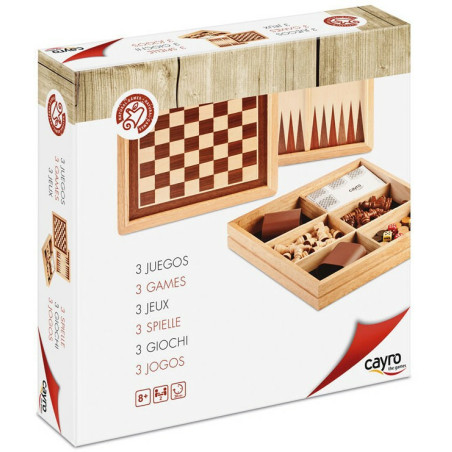 Ajedrez Damas Y Backgammon