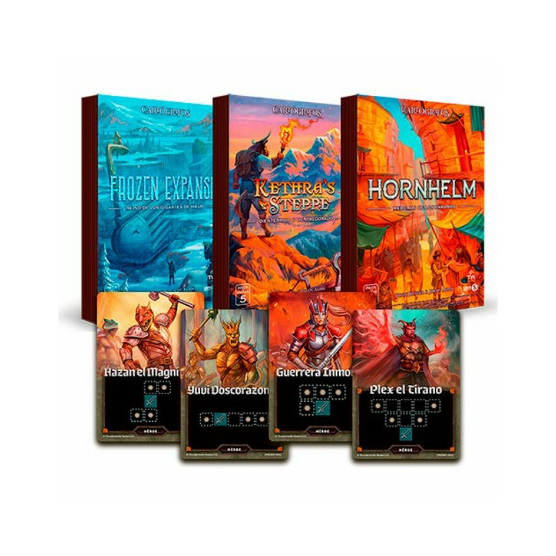 Cartógrafos Pack Mapas 4, 5 y 6 + Promos | Juegos de Mesa | Gameria