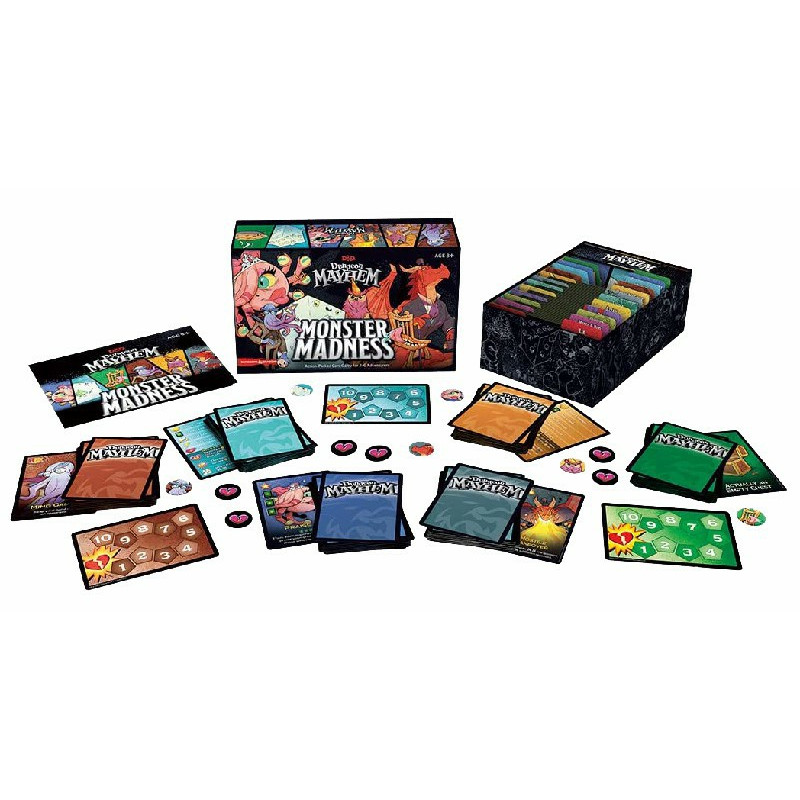 D&D Dungeon Mayhem Monster Madness | Juegos de Mesa | Gameria