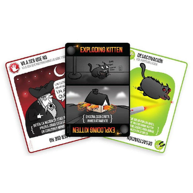 Exploding Kittens Edición 2 Jugadores | Juegos de Mesa | Gameria