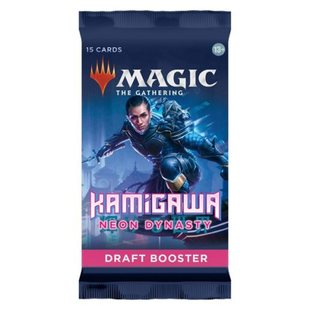 Mtg Kamigawa Neon Dynasty Sobre Draft Booster