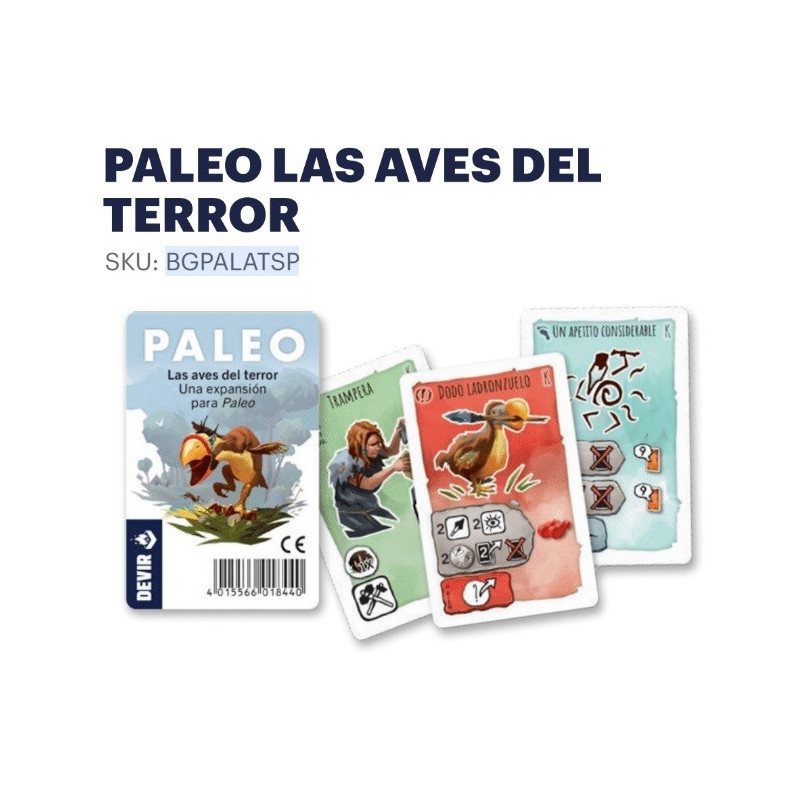 Paleo Aves Del Terror | Juegos de Mesa | Gameria
