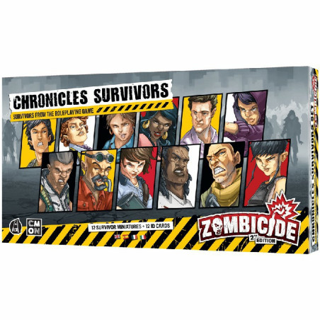 Zombicide Segunda Edición Chronicles Survivor Set
