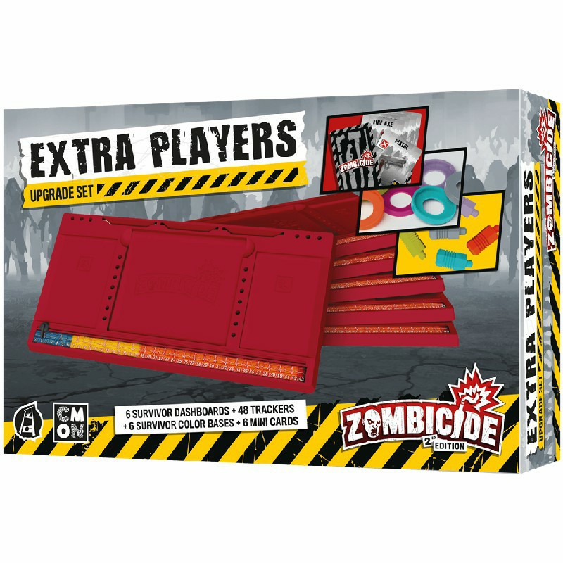 Zombicide Segunda Edición Extra Players Upgrade Set | Juegos de Mesa | Gameria