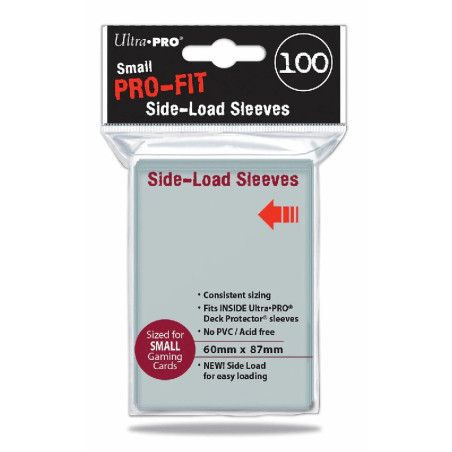 Fundas Ultra Pro Small Pro-Fit 100 Unidades Transparente