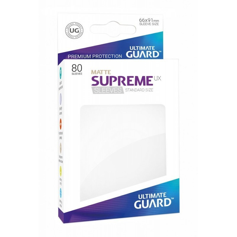 Fundas Ultimate Guard Supreme Ux Matte Standard Size 80 Unidades Amarillo | Accesorios | Gameria