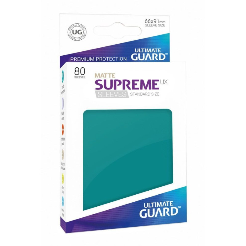 Fundas Ultimate Guard Supreme Ux Matte Standard Size 80 Unidades Amarillo | Accesorios | Gameria