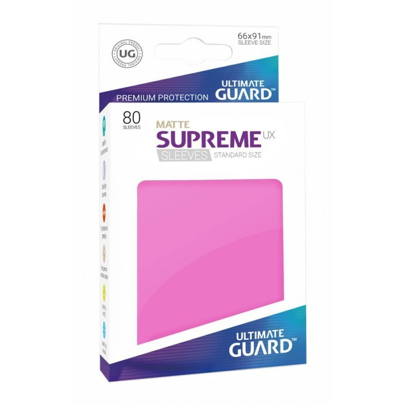 Fundas Ultimate Guard Supreme Ux Matte Standard Size 80 Unidades Amarillo | Accesorios | Gameria