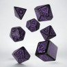 La Llamada De Cthulhu 7ª Edición Orient Express Set de Dados Black/Purple